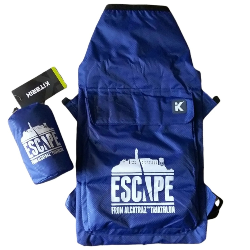 KitBrix PoKit Backpack Rucksack Escape From Alcatraz Triathlon Graphic